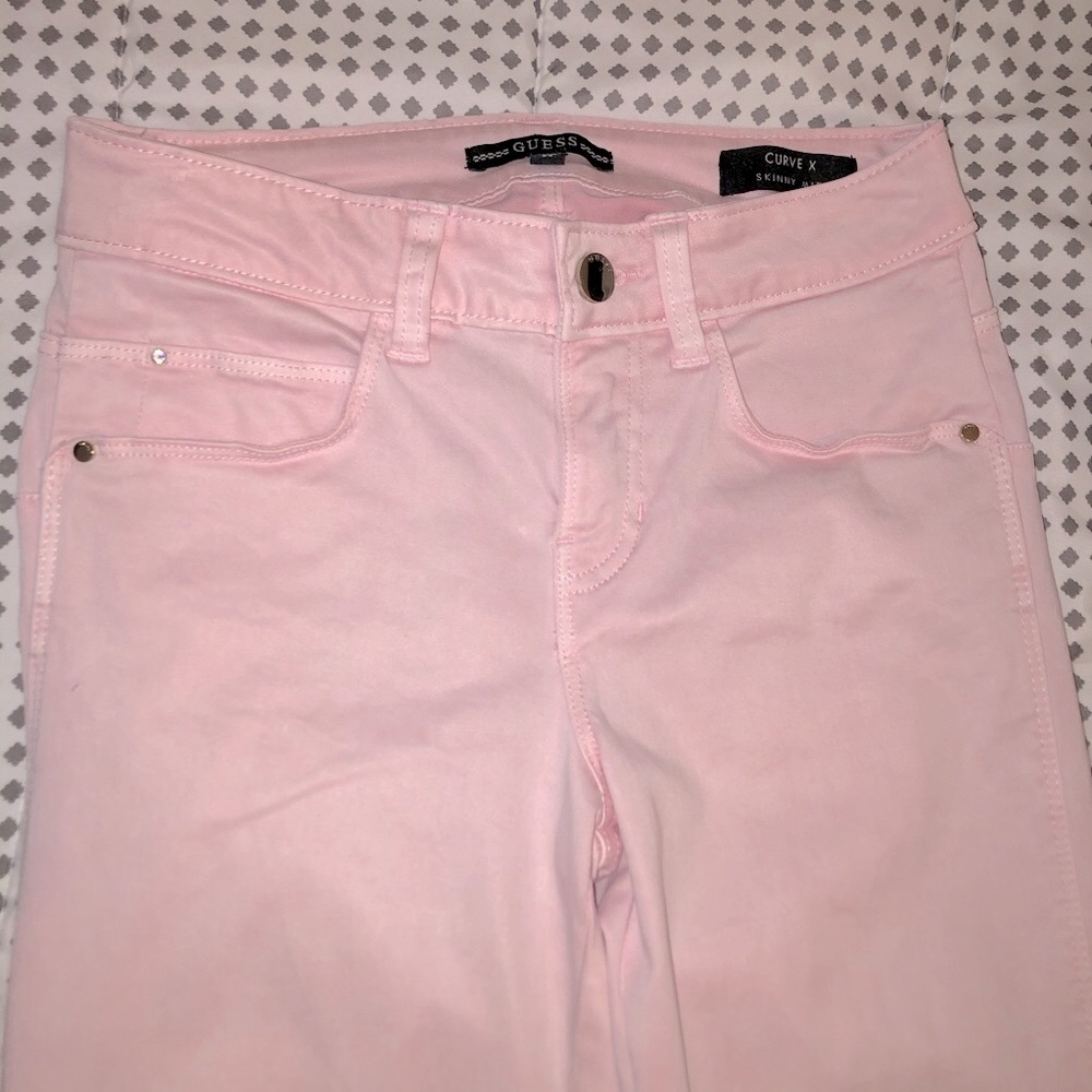 Guess Curve X Mid-Rise Skinny Pants - Picture 2 of 9